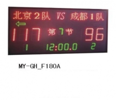 淄博多功能小型电子计分牌MY-GH-F180A